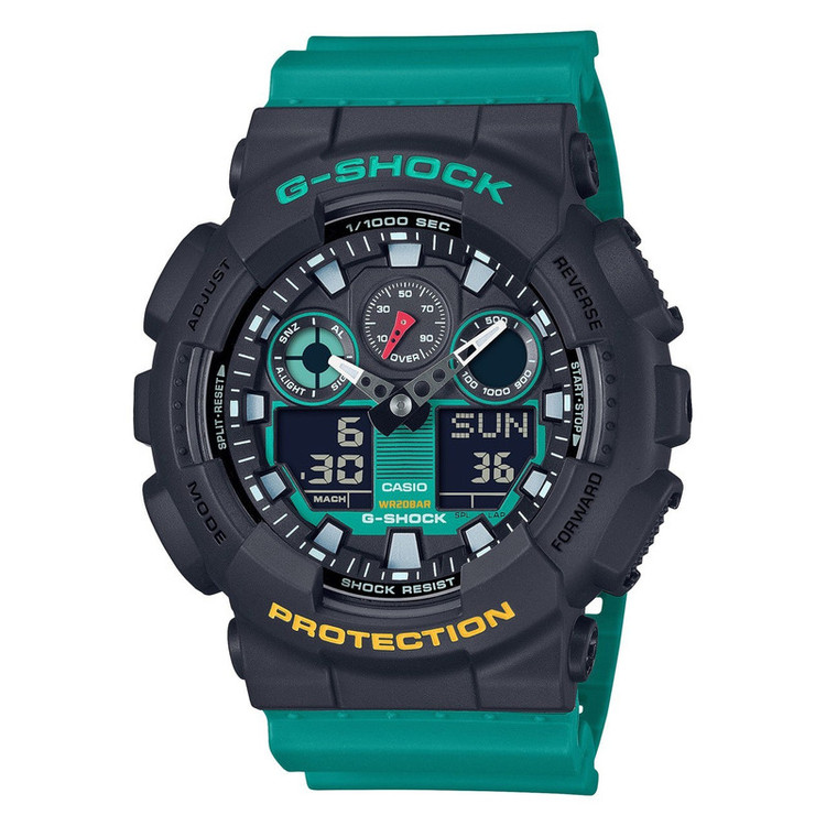 ساعت مچی دیجیتال مردانه کوارتز کاسیو مدل GA-100MT-1A3DR