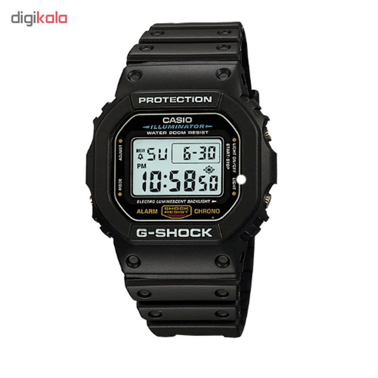 ساعت مچی دیجیتال مردانه کاسیو مدل جی شاک کد DW-5600E-1VQ