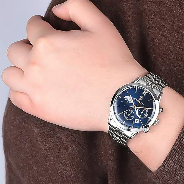 ساعت مچی عقربهای کوارتز مردانه مازراتی مدل R8873633001