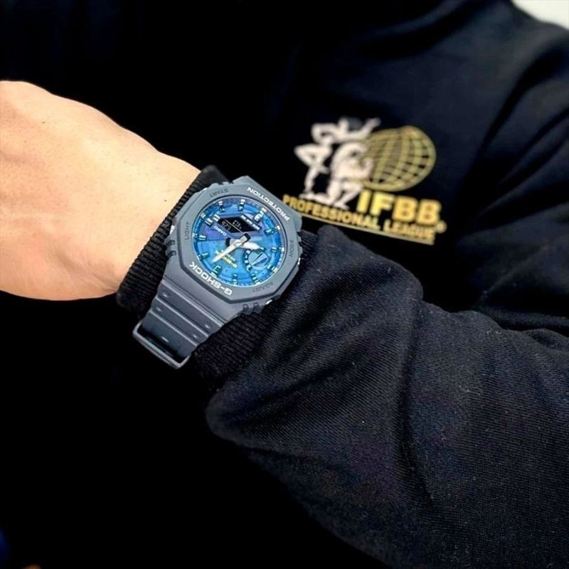 ساعت مچی عقربهای کوارتز مردانه کاسیو مدل G-SHOCK GA-2100AS-2ADR