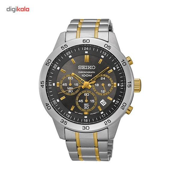 ساعت مچی عقربهای کوارتز مردانه سیکو مدل SKS525P1