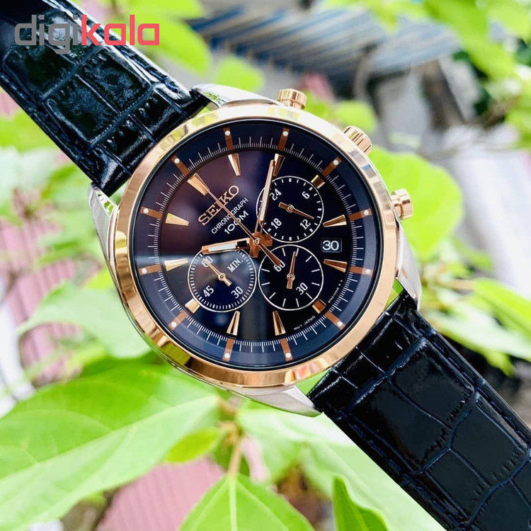 ساعت مچی عقربه ای مردانه سیکو کد SSB160P1