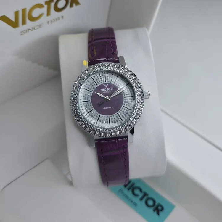 ساعت مچی عقربهای کوارتز زنانه ویکتور مدل V5818L