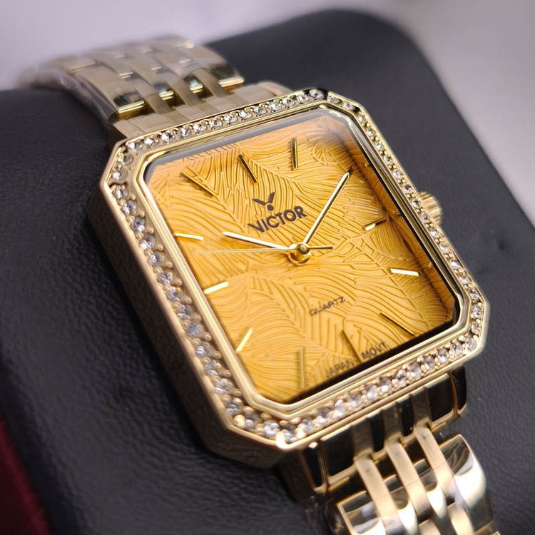 ساعت مچی عقربهای کوارتز زنانه ویکتور مدل V5723-02